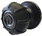ENJOY COVER New Silicone Door knob Grips Maximum Grip Nonslip Arthritis & Senior Living Aids Grippy Easy Open Fits All Door Knob Universal Size Decorative 4 Pack (Black)