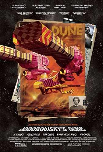 Jodorowsky’s Dune - Poster - cm. 30 x 40 - Shipped Rolled Inside Heavy Tube