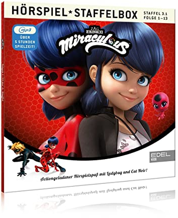 Miraculous - Geschichten von Ladybug & Cat Noir Staffelbox 3.1 - Das Original-Hörspiel zur TV-Serie (Folgen 1 - 13)