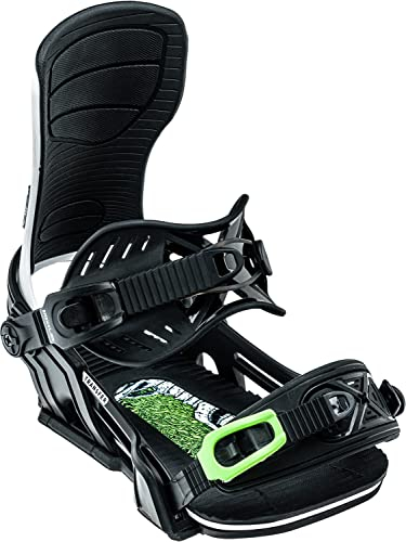 Bent Metal Transfert Fixations de snowboard pour homme Noir/blanc Taille M (8-11)