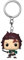Funko Pop! Keychain: Demon Slayer - Tanjiro - Neuartiger Schlüsselanhänger - Vinyl-Minifigur Zum Sammeln - Strumpffüller - Geschenkidee - Offizielle Handelswaren - Anime Fans - Minifigur