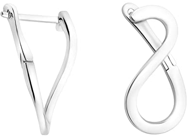 SOFIA MILANI - Damen Ohrringe 925 Silber - Unendlich Infinity Ohrstecker - E1366