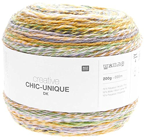 Rico Design Ombré Garn zum Stricken oder Häkeln (10 forest, 200g, 4mm)