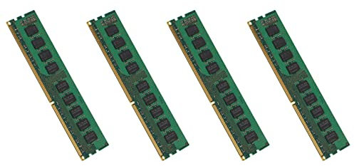 IGUATU 4X 4GB DDR3 1333MHz ECC Memoria 2RX8 PC3-10600E 1.5V RAM Unbuffered per Server Workstation