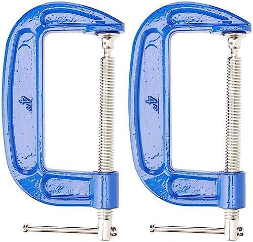 Blue Spot Tools 10031 B/SPOT 4-Inch Fine Thread G-Clamp (Pack of 2)