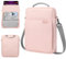 TiMOVO 13 Zoll Tablet-Tasche mit Schulterriemen für iPad Air 13, iPad Pro 13, iPad Pro 12.9, Galaxy Tab S9+/S9 Plus/S10+/S10 Plus/S9 FE+/S9 FE Plus 12.4, Rosa