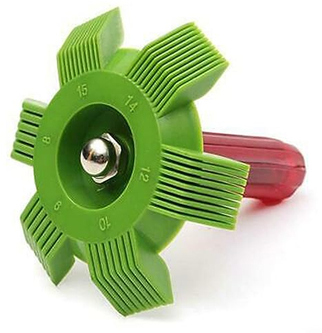 URPIZY 1 PC Climatiseur Fin Réparation Peigne Efficace Refroidisseur Condenseur Compact Réfrigération Outil Climatiseur Radiateur Brosses pour Nettoyage