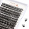 YOONOYA Faux Cils 280PCS Faux cils Volume Russe pour Individuels Extensions DIY, 40D 0.07mm D Curl 9-16 mix Lash Clusters, Bouquet Extensions de Cils Naturels (40D, 9-16mm-mix)