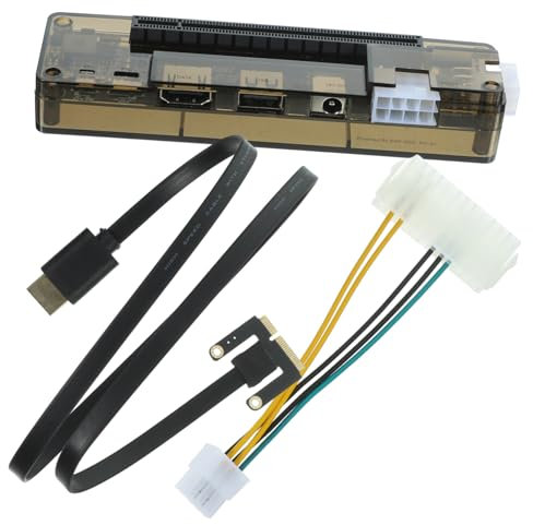 jojofuny Graphics Card Expansion Dock External for Laptop Docking Station Supports Gpu and Graphics Cards for Gaming Workstation Setup Random Style