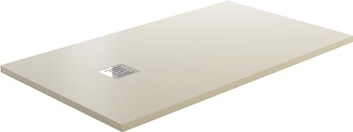 Aquabad Duschwanne/Duschtasse ARDESIA 100x75cm Beige Rechteck