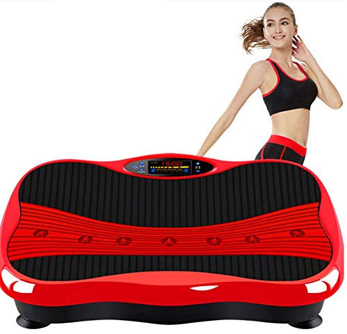 JDSHFEN Vibration Trainers Fitness Vibration Platform Machine - Home Gym Whole Body Shaker Exercise Machine Workout Trainer W/Remote Control