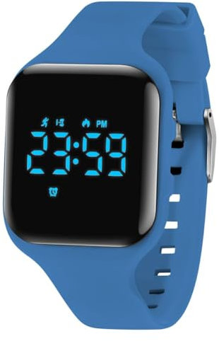 aswan watch Digitaluhr Kinder Mädchen Jungen mit Schrittzähler,Wecker,Stoppuhr, Licht,Datum-Sport Armbanduhr ohne App und Handy mit Silikonarmband