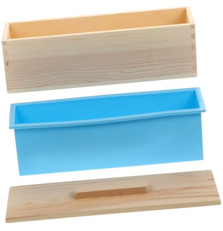 SEWACC Holz-form Für Seifenherstellung Wiederverwendbare Dekorationsform Praktische Antihaft-boxform Langlebige Professionelle Kistenform Für Heimwerken