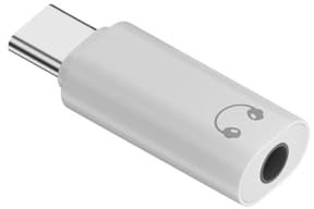 Adaptateur audio USB de type C vers prise jack 3,5 mm, adaptateur auxiliaire USB C 3,5 mm pour iPhone 15, convertisseur d'écouteurs de type C