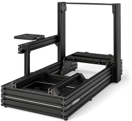GT Omega PRIME Cockpit - Made of Durable Aluminium, Adjustable Pedal Plate