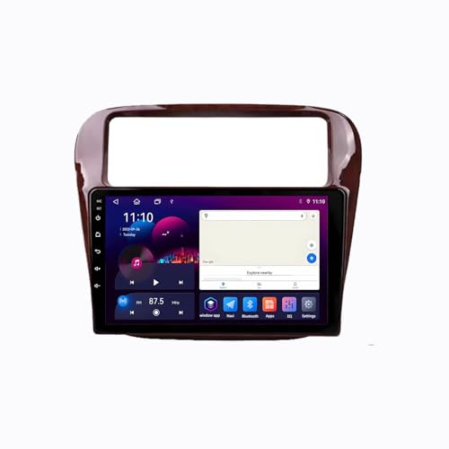 Autonavigation Car Radio Multimedia Player für Honda Odyssey RA1 RA5 1996-1999 mit Bluetooth Fm Radio, Mirror Link, USB, Aux, Bluetooth Unterstützt Tpms, 4 Kern 4G+64G