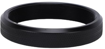 Sxhlseller 49mm Filter Adapter Ring for X100V X100F X100T X100S X70 Camera, Aluminum Alloy Lens Adapter Ring with Internal Matte Finish, Compatible with CPL ND Filters, Silver (Black)