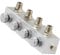 Agora-Tec® Airbrush Druckluftverteiler 4-fach