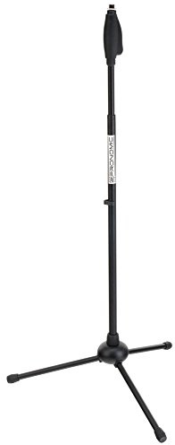 Pronomic MS-250 Einhand Mikrofonständer, Stativ für Sängermikrofon | Gewinde 5/8 (je nach verwendetem Mikrofon empfehlen wir ein Reduziergewinde auf 3/8), Abnehmbare Kabelklemme, Gewicht: 1