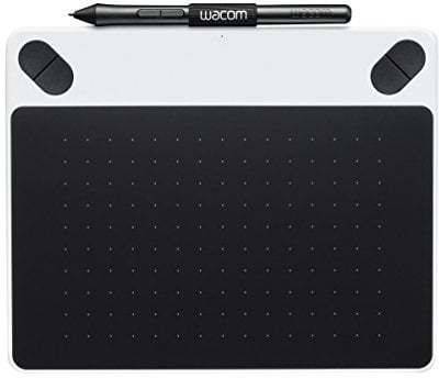 Wacom Intuos Draw Graphics Pen Tablet - Small, White