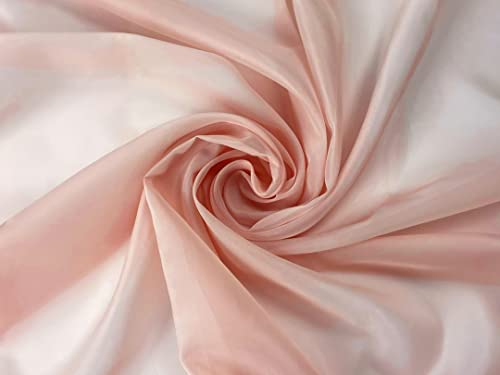 Voile Stoff Meterware am Stück (Lachs)