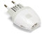 VELAMP Torcia d'Emergenza Automatica con Funzione Luce di Cortesia, LED 1 W, Bianco, 7.96 x 4.9 x 2.42 cm