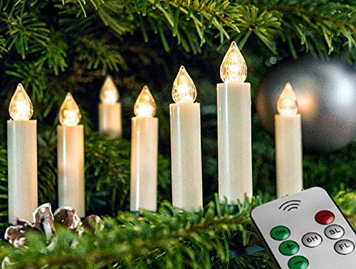 LED Christbaumkerzenset mit 10 (1 Stück)