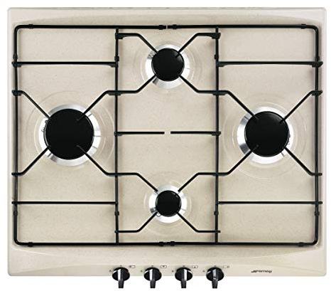 Smeg S264AV2 piano cottura Beige Incasso Gas