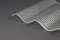 Polycarbonat PC Wellplatte Lichtplatte Profilplatte Sinus 76/18 klar, Wabe 2,6mm - 2,8mm Hagelsicher! 1045mm x 4000mm