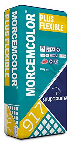 MORTERO PARA REJUNTADO MORCEMCOLOR PUMA (20 kg, Blanco P1154)