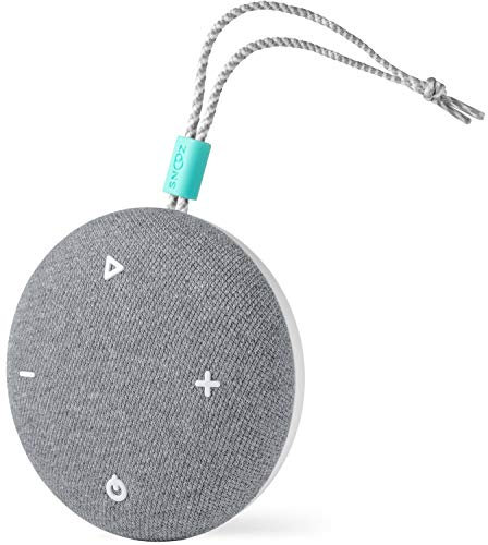 SNOOZ Go - Portable Travel Sound Machine, 6 Sounds, Fan, Pink & White Noise, Rechargeable Bluetooth Speaker, Sleep Aid for Adults, Kids, Office Privacy, Sleeping Essential for Gift Registry - Charcoal