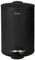 Blomus Treteimer -TUBO- 3 Liter | Farbe Black Matt | Ø17 x 24,5 cm | Abfalleimer aus Edelstahl | Mülleimer mit herausnehmbaren Inneneimer