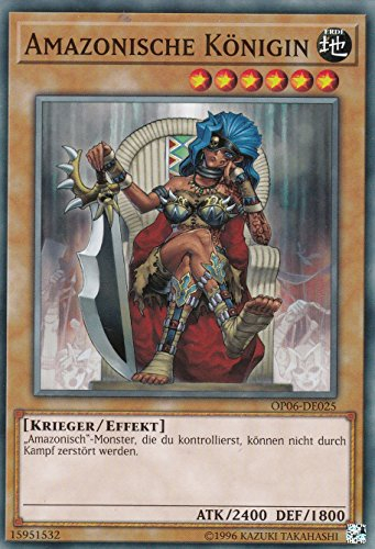 Konami - OP06-DE025 - ische Königin - Common - DE - im Set mit Ultrapro Toploader - Yugioh