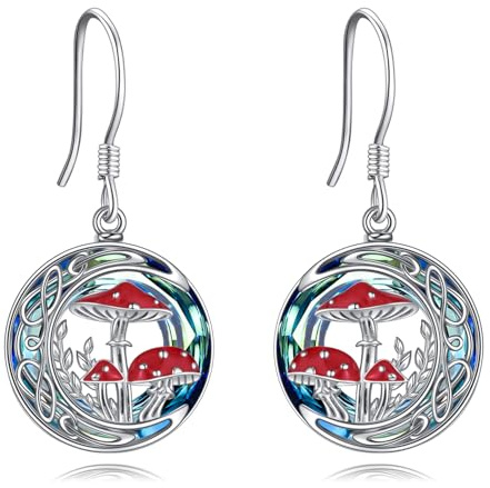 Herz Ohrringe Damen Silber 925 Katzen/Hund/Vogel/Pinguin Ohrhänger Süßes Tier Schmuck Geschenke