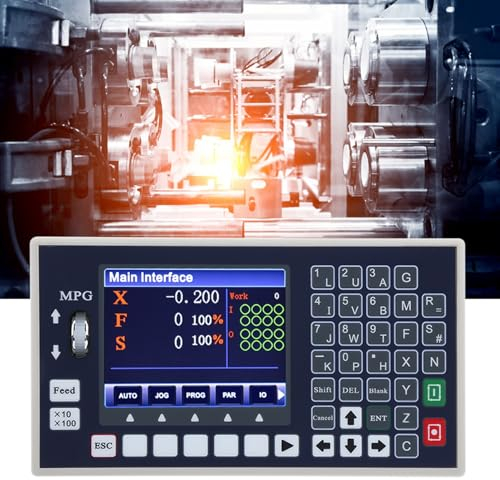CNC-Motion-Controller-System, Motorcontroller Servo-Schrittmotor-Controller Programmierbares Motion-CNC-System 4-Achsen-Impuls Einplatinencomputer (drei achsen)