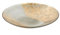Lambert Hediye Glasschale grau-Gold H 6,5 cm D39,5 cm