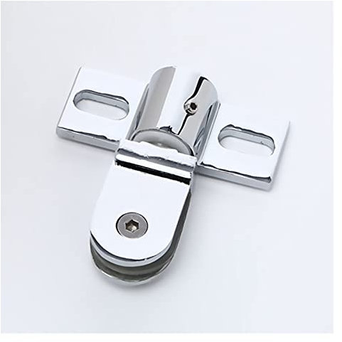 Glasklemme Duschraum Tür Zubehör Glastürklemme Edelstahl Auf- und Ab-Wellenklemme Badezimmer 6-12 mm Glasflugzeugclip (Size : Pack of 2 pieces)