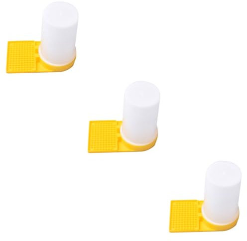 BESPORTBLE Sirup Für Beienen Wasserzufuhr 3st Honig Feeder Bienenfutter Bienenstock Eingang Feeder Bienenstock-futter Multifunktion Schatz Futterspender Apifonda Futterteig