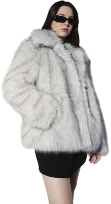 ONLY Damen Onlrubina Faux Fur Jacket Otw Jacke (1er Pack)