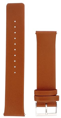 Skagen Montres pour Hommes 22mm, Cuir Marron, Bande de Rechange Originale pour SKW6086