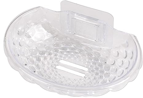 Porte-savon mural sans perçage, accessoire de salle de bains, autocollant