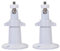Für Arlo Kamera Outdoor Wandhalterung Halterung, Kamera Wandhalterung, Indoor/Outdoor Kamera Halterung, für Arlo Kamerahalterung 360°Verstellbare für Arlo und für Arlo Pro Kamera System, Weiß(2 Stück)