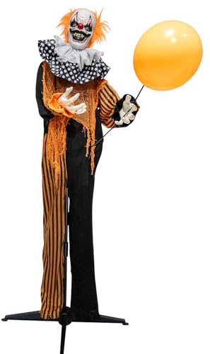 Amscan - Animatronic animierter Clown mit Ballon