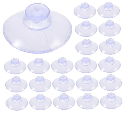 iplusmile 200stücke Klare Antikollisions-saugnäpfe Transparente Saugnapf-Pads Saugnapf-aufhänger-Pads Schutz Für Glasoberflächen Für Fenster Und Glastische Hochtransparente