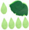 OFFSCH 200Pcs Sushi Decorazione Sashimi Piatto Foglia Japandi Decor Giapponese Piatto Di Sushi Decor Sushi Giapponese Cibo Mat Sashimi Piatto Dceor Sushi Baran Resina