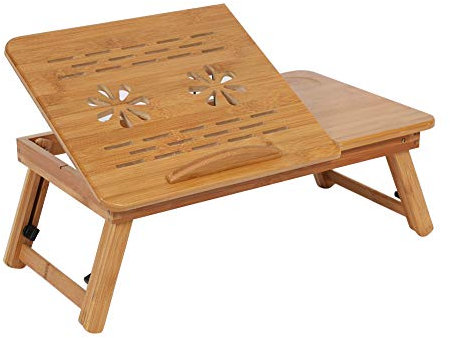 Plateau de Petit-déjeuner, Bureau de Bambou pour lit.