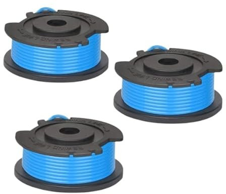 Txdzking 3 Pezzi Tagliaerba Bobina Filo Compatibile con Greenworks G24LT/G24LTK2/G24LT30M/G24LT30MK2, Bobina Filo di Ricambio 29252/29092
