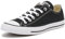 Converse All Star Low Trainers Black Canvas - 3.5 UK