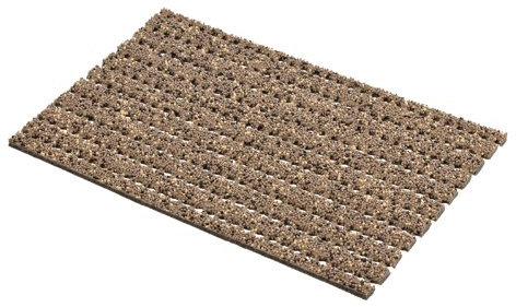AKO Anti-Rutsch Sicherheitsmatte - 1,20m Breite - Länge variabel - Farbe: Beige