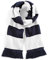 Beechfield Unisex Stadium Scarf Schal, Mehrfarbig (French Navy/White 00), One Size